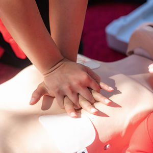 First aid cpr medical training