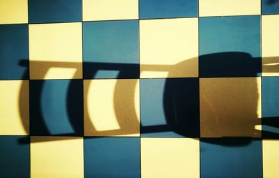 Full frame shot of chess board