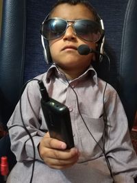 Man using mobile phone
