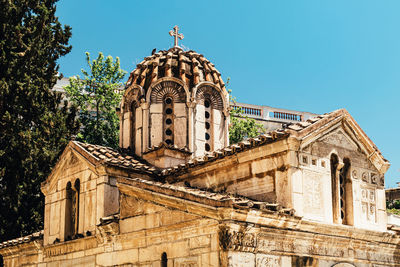 Low angle view of church