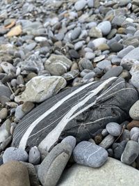 Full frame shot of pebbles
