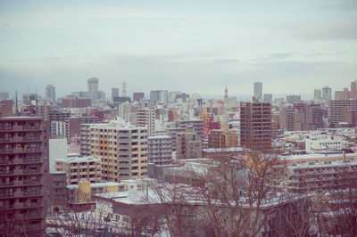 Cityscape against sky