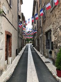 Street amidst buildings in city