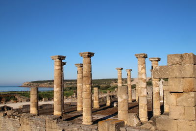 Remains of athena temple