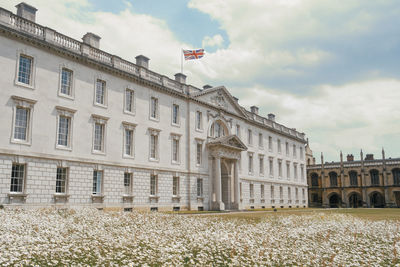 Exterior of old building