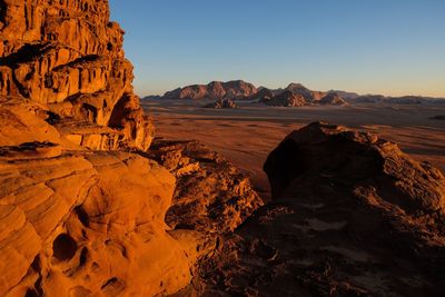 Wadi rum desert, red sand
