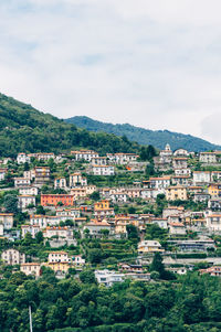 Old residential district from lombardy