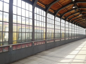 Interior of railroad station
