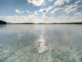 View of sea against sky