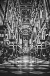 Interior of cathedral