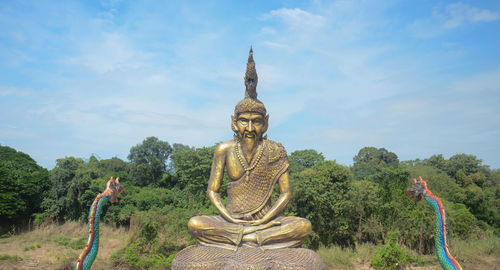 Reverend grandfather hermit puchong nagarat. kaeng khoi temple, saraburi province