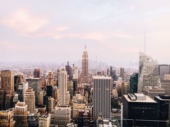 Cityscape against sky