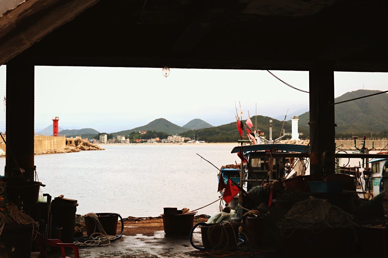 VIEW OF SEA AGAINST SKY