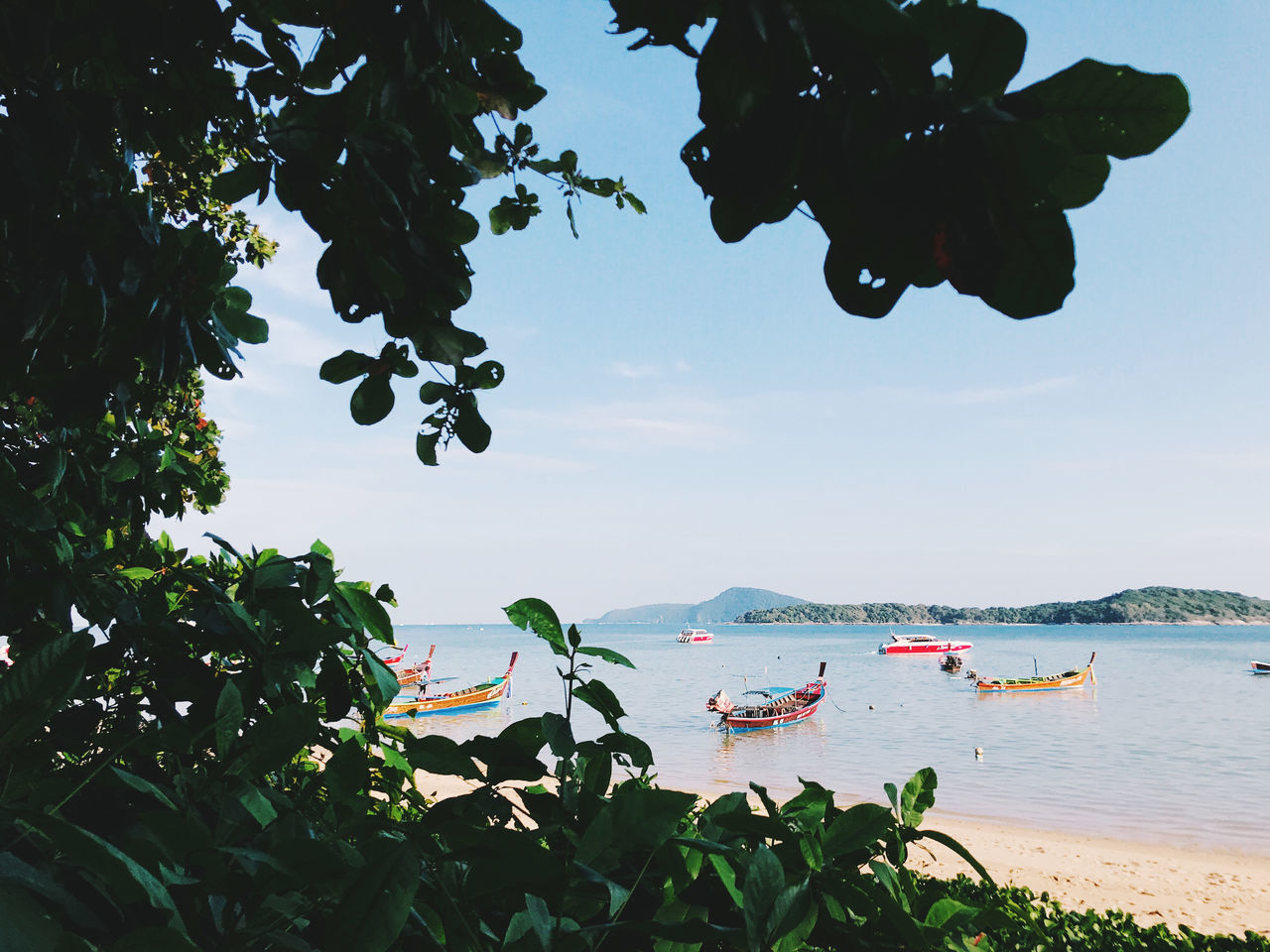 VIEW OF BEACH AGAINST SKY