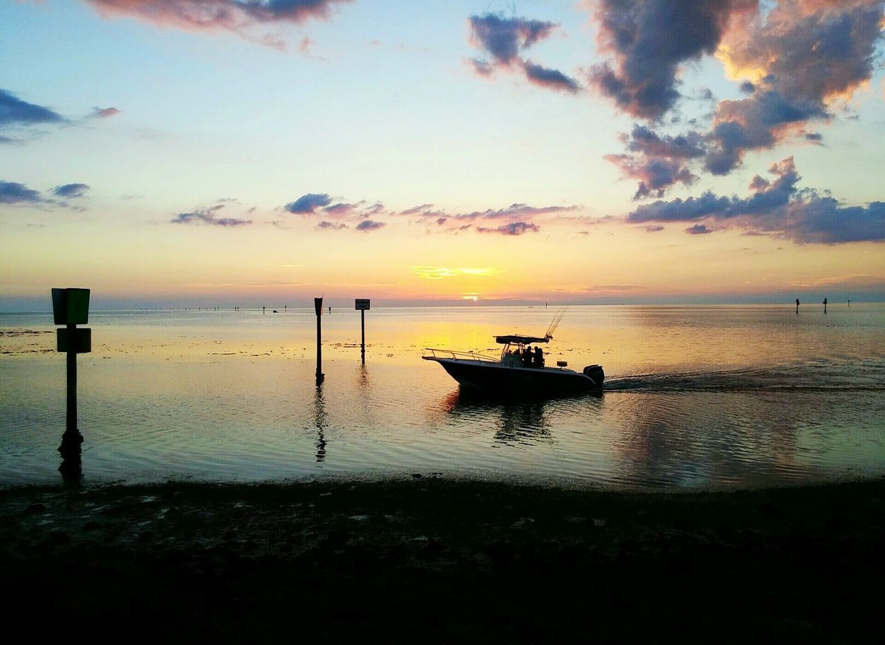 Boat with people