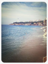 View of sea against sky