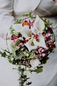 Close-up of rose bouquet