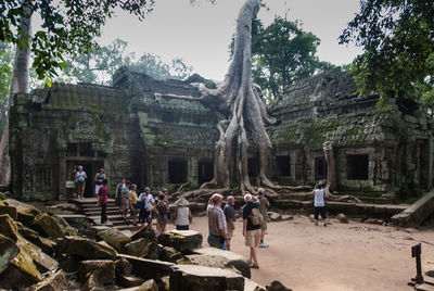 View of a temple