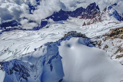 Scenic view of mountains