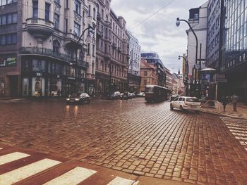 View of buildings in city