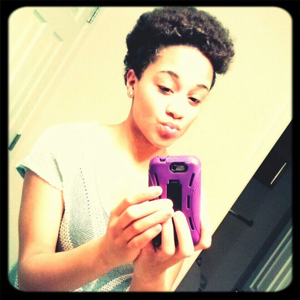 Curls out ..afro up :) #natural