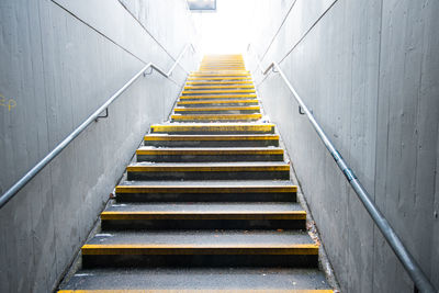 Low angle view of staircase