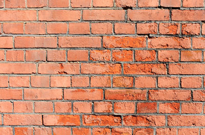 Full frame shot of brick wall