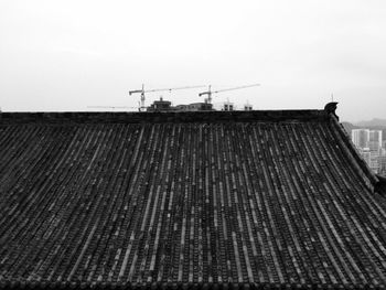 Windmill against sky