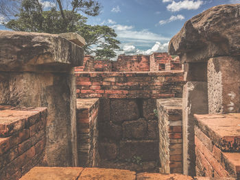 View of old building