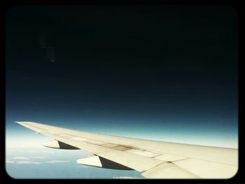Low angle view of blue sky