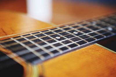 Close-up of guitar