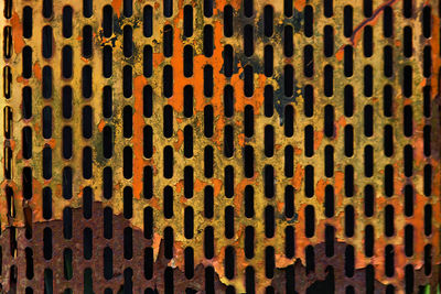 Full frame shot of tiled floor