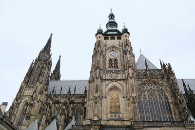Low angle view of a temple