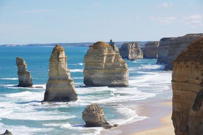 Panoramic view of sea against sky