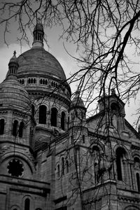 Low angle view of church against sky