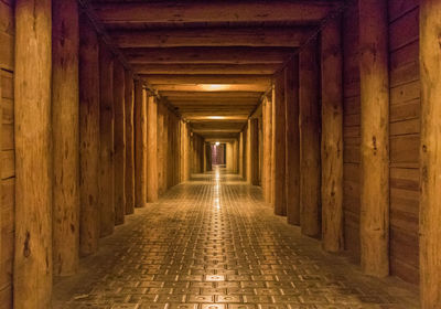 Corridor of building