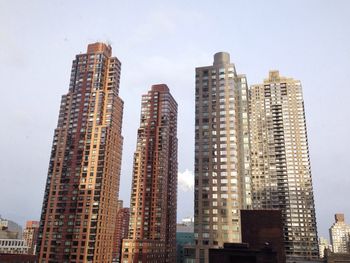 Low angle view of modern building