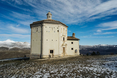 Church against sky