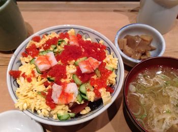 Close-up of food in bowl