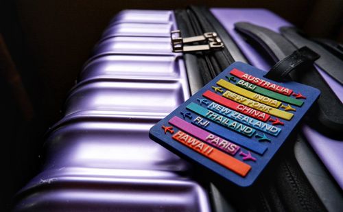 Close-up of luggage