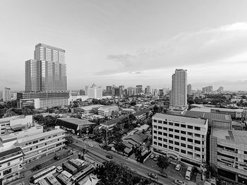 Cityscape against sky