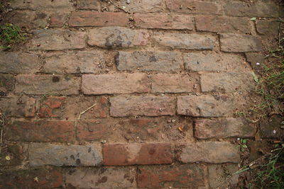 Full frame shot of brick wall