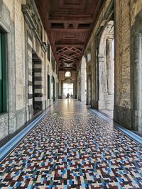 View of corridor of building