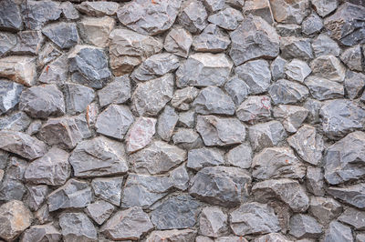 Full frame shot of stone wall