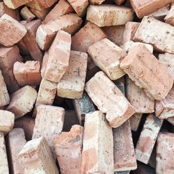 Full frame shot of logs