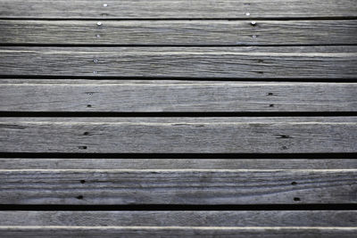 Full frame shot of wooden floor