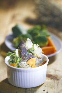 Close-up of food in bowl