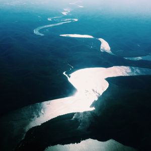 Aerial view of sea