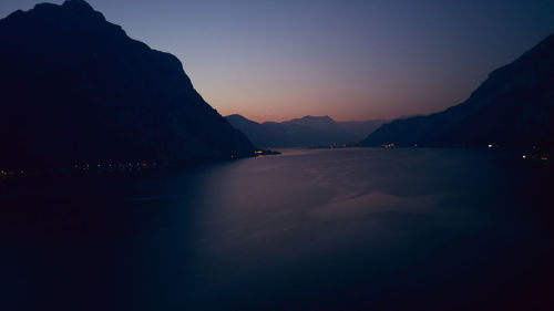 Awesome wide angle view from como lake