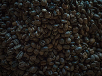 Full frame shot of coffee beans